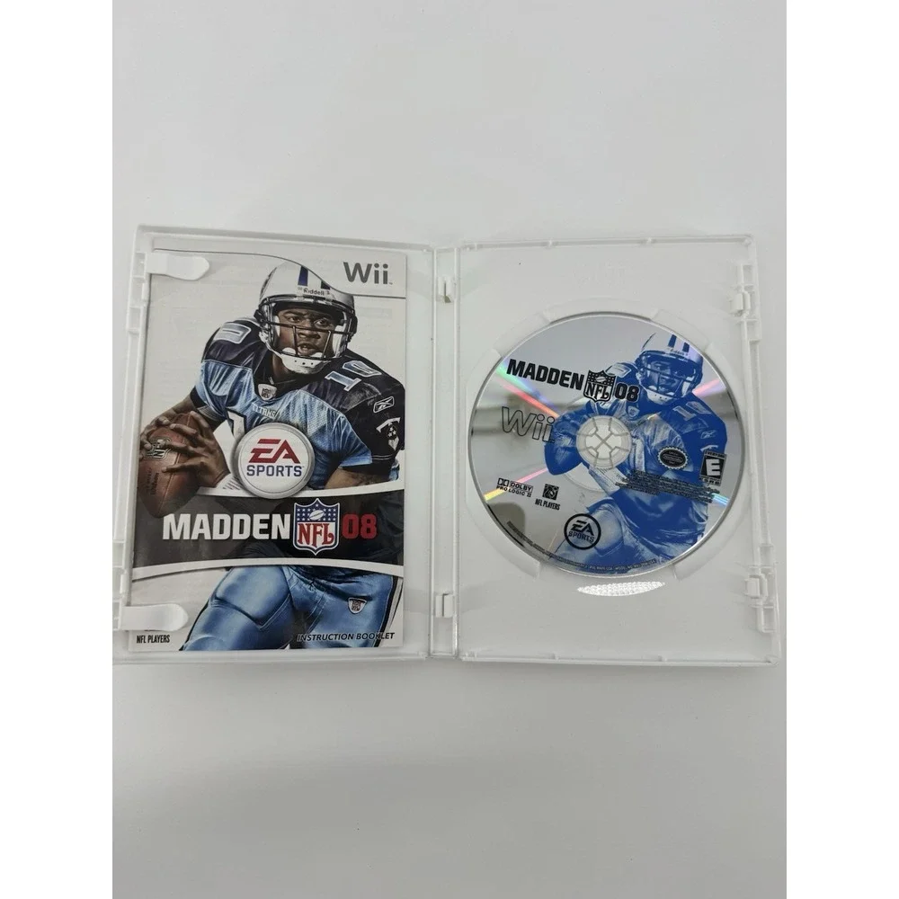 Madden NFL 08 Nintendo Wii EA Sports With Manual CIB